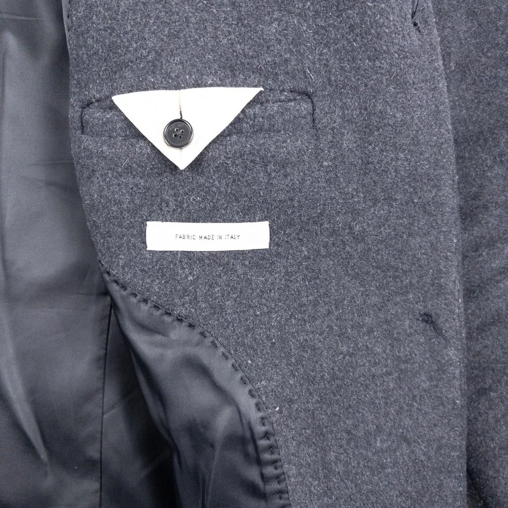 Wilfred‎ Aritzia Cocoon Coat Women Medium Gray Wool Cashmere Pea Coat Italian